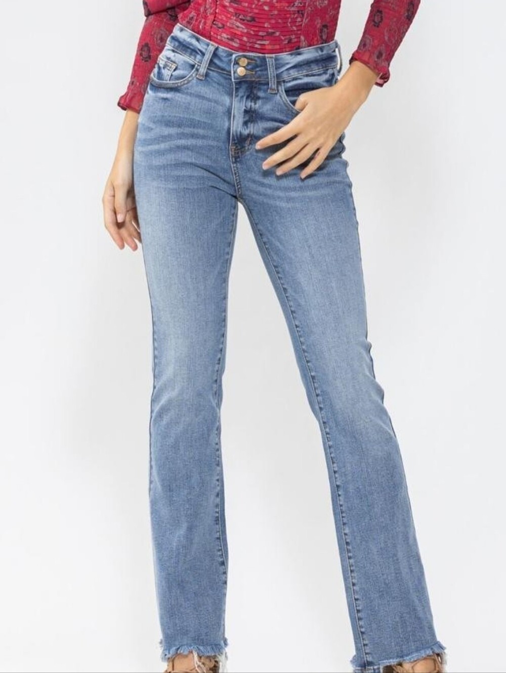 Judy Blue High Waist Bootcut Jeans 13 31
